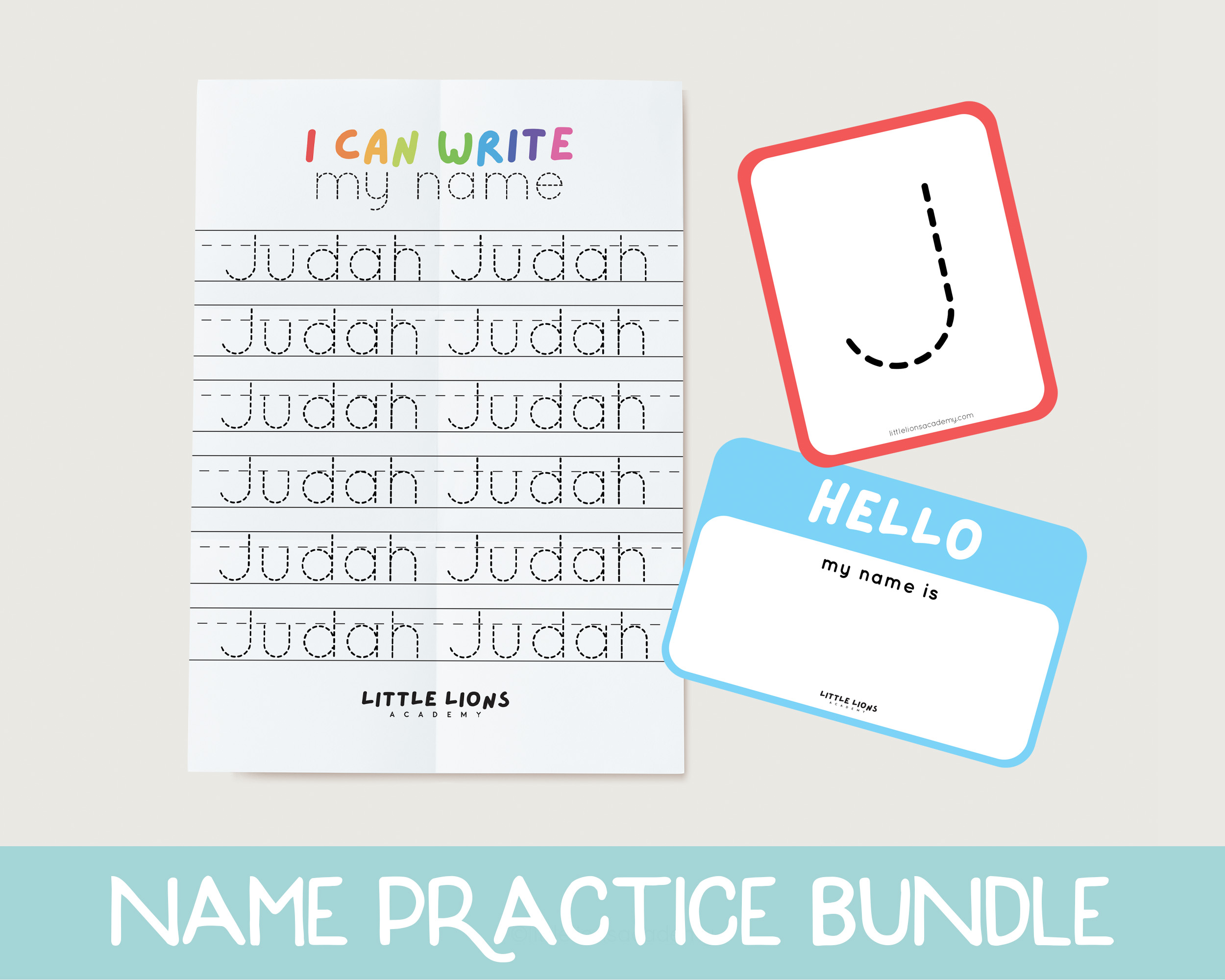 EDITABLE Name Writing Bundle