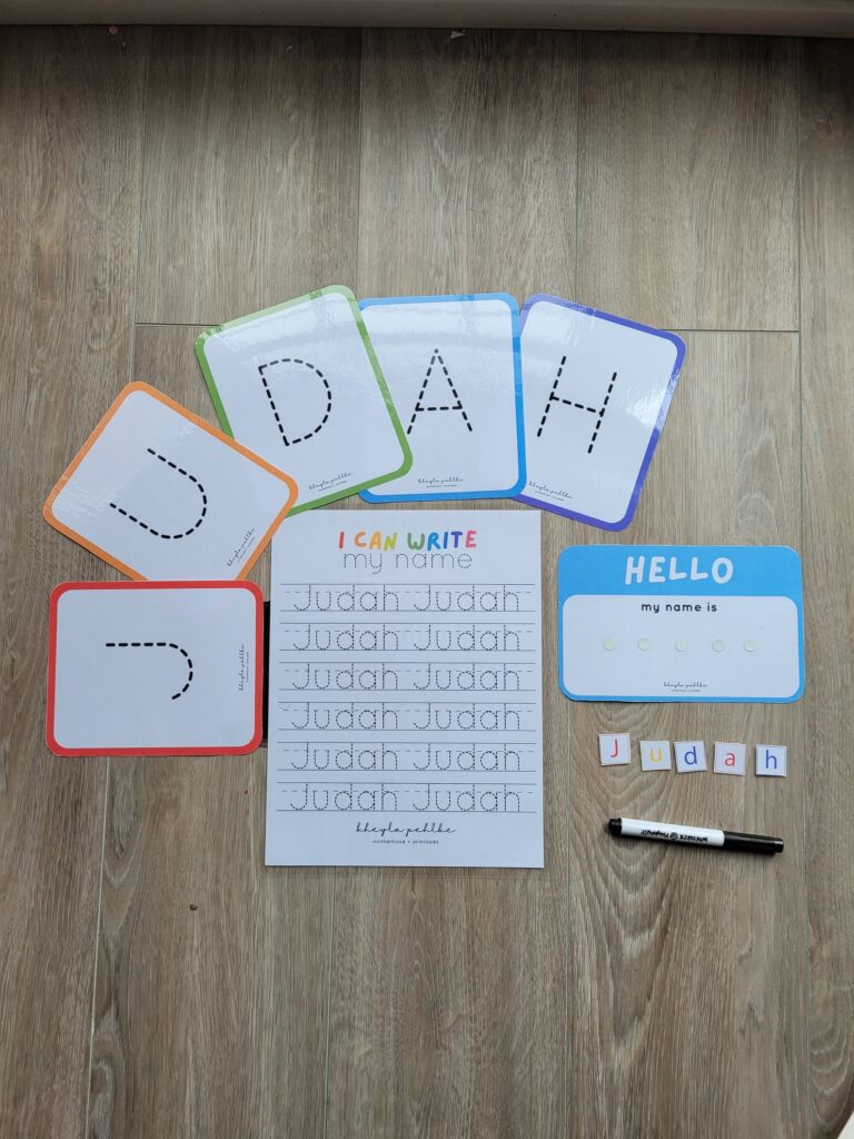 EDITABLE Name Writing Bundle - Image 2