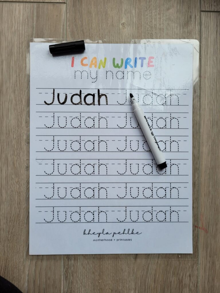 EDITABLE Name Writing Bundle - Image 3