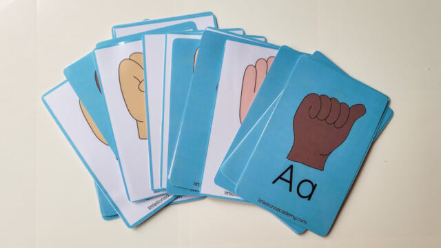 ASL Alphabet Flashcards - Image 4