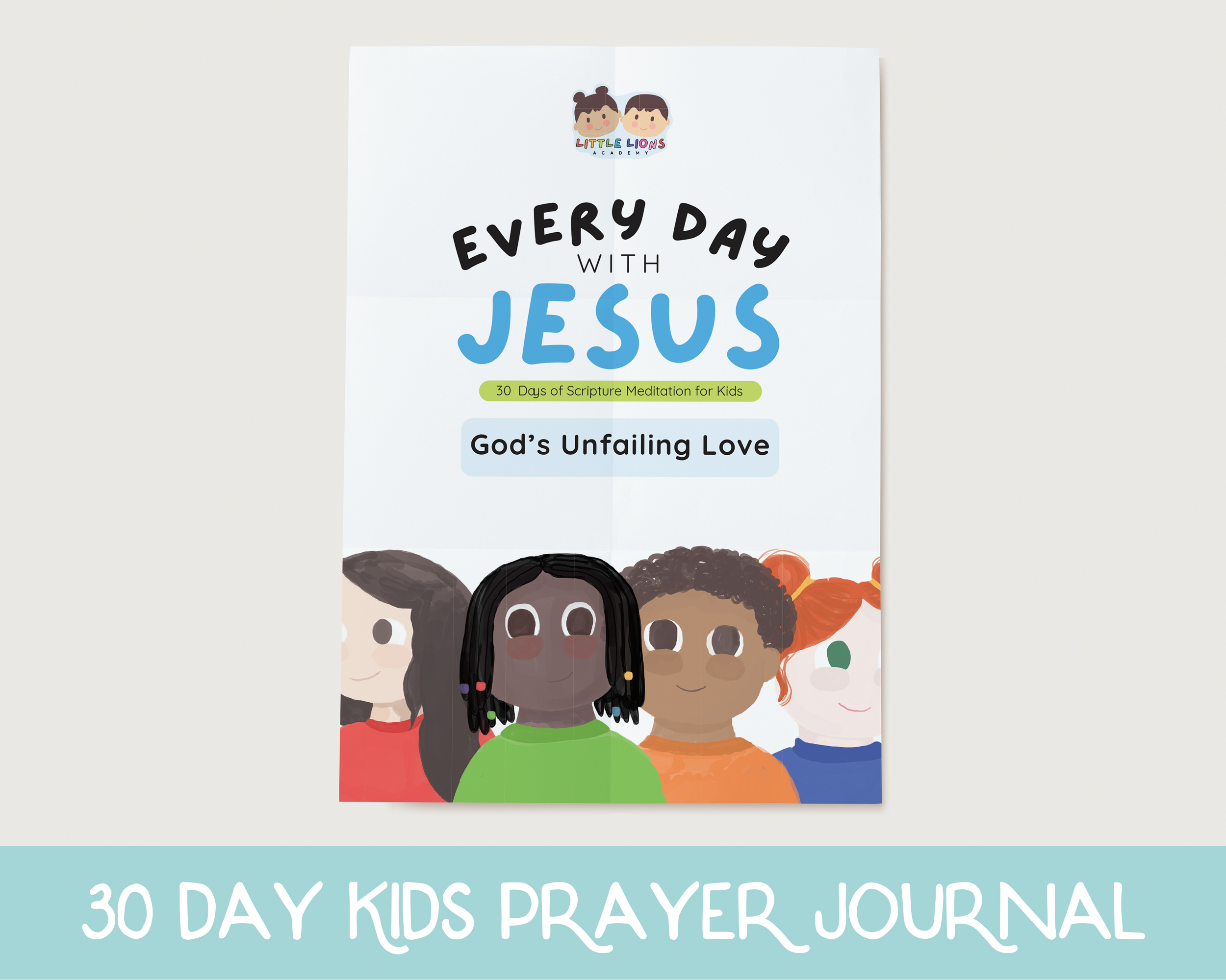 30 Days Kids Prayer Journal