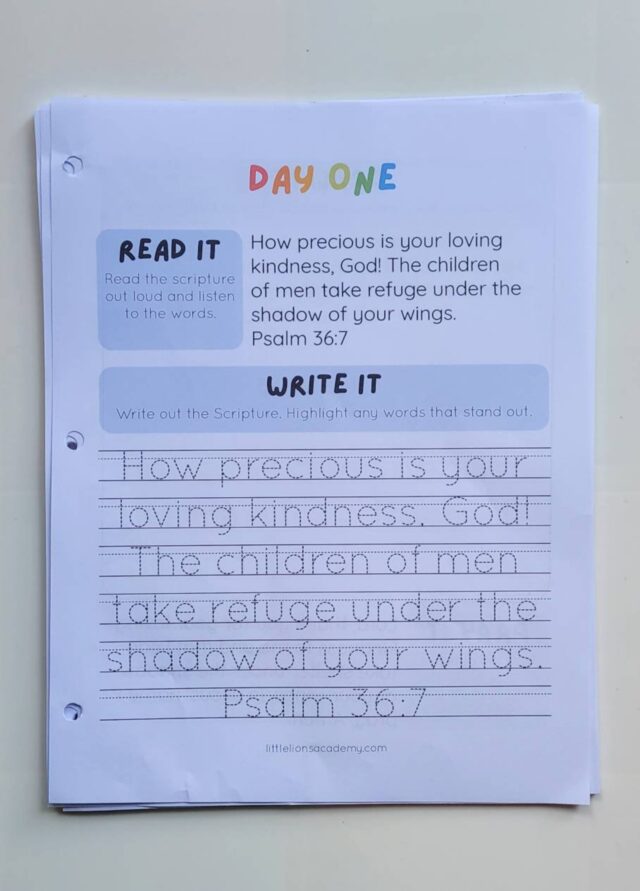 30 Days Kids Prayer Journal - Image 4
