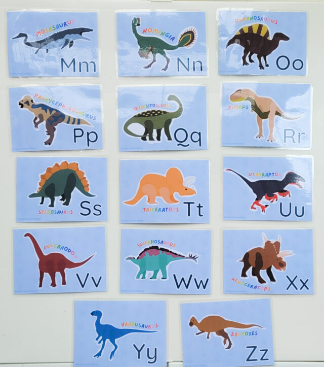 ABC Dinosaur Flashcards - Image 3