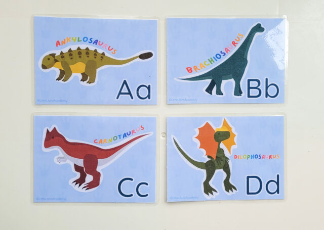 ABC Dinosaur Flashcards - Image 4