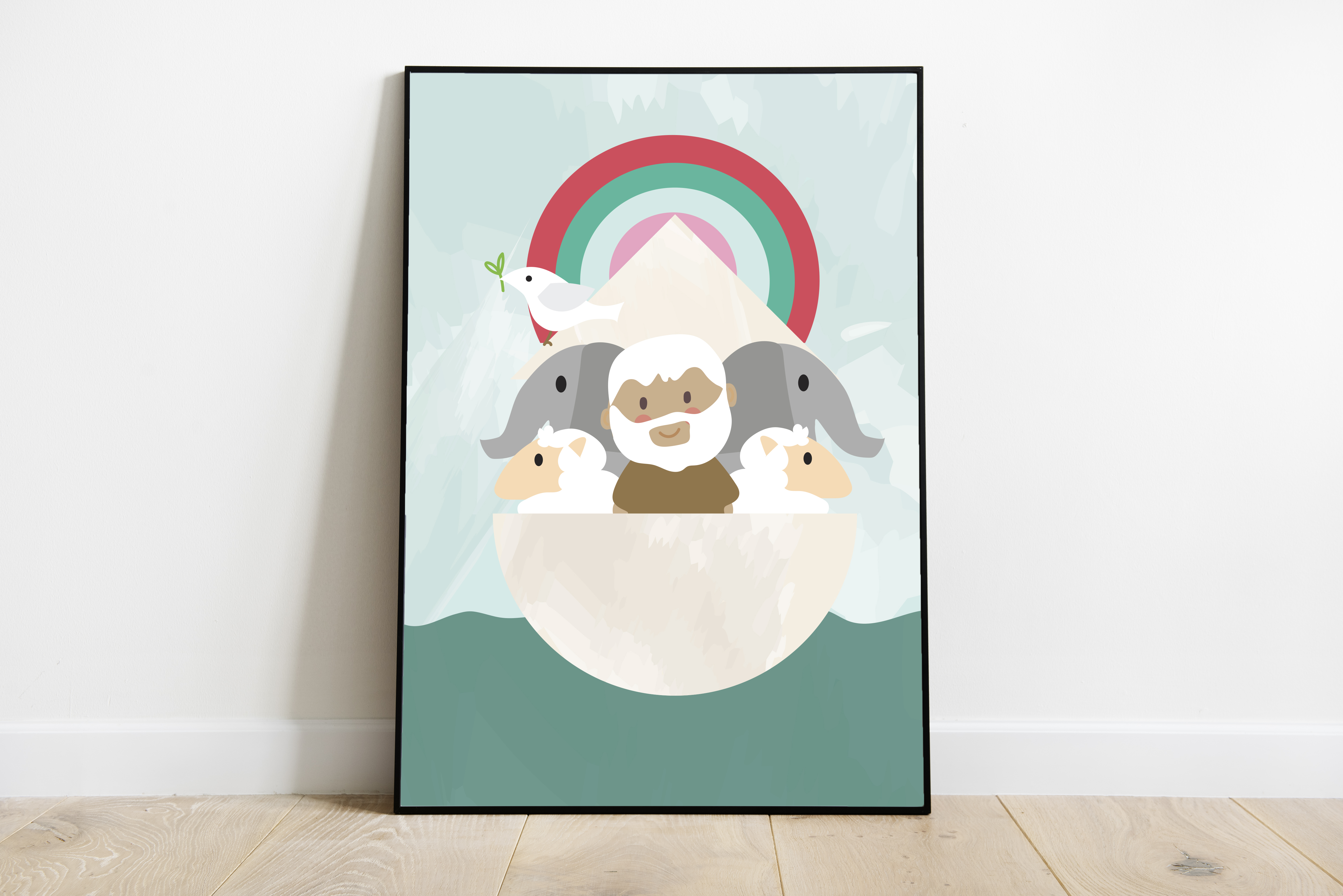 Noah's Ark Wall Poster