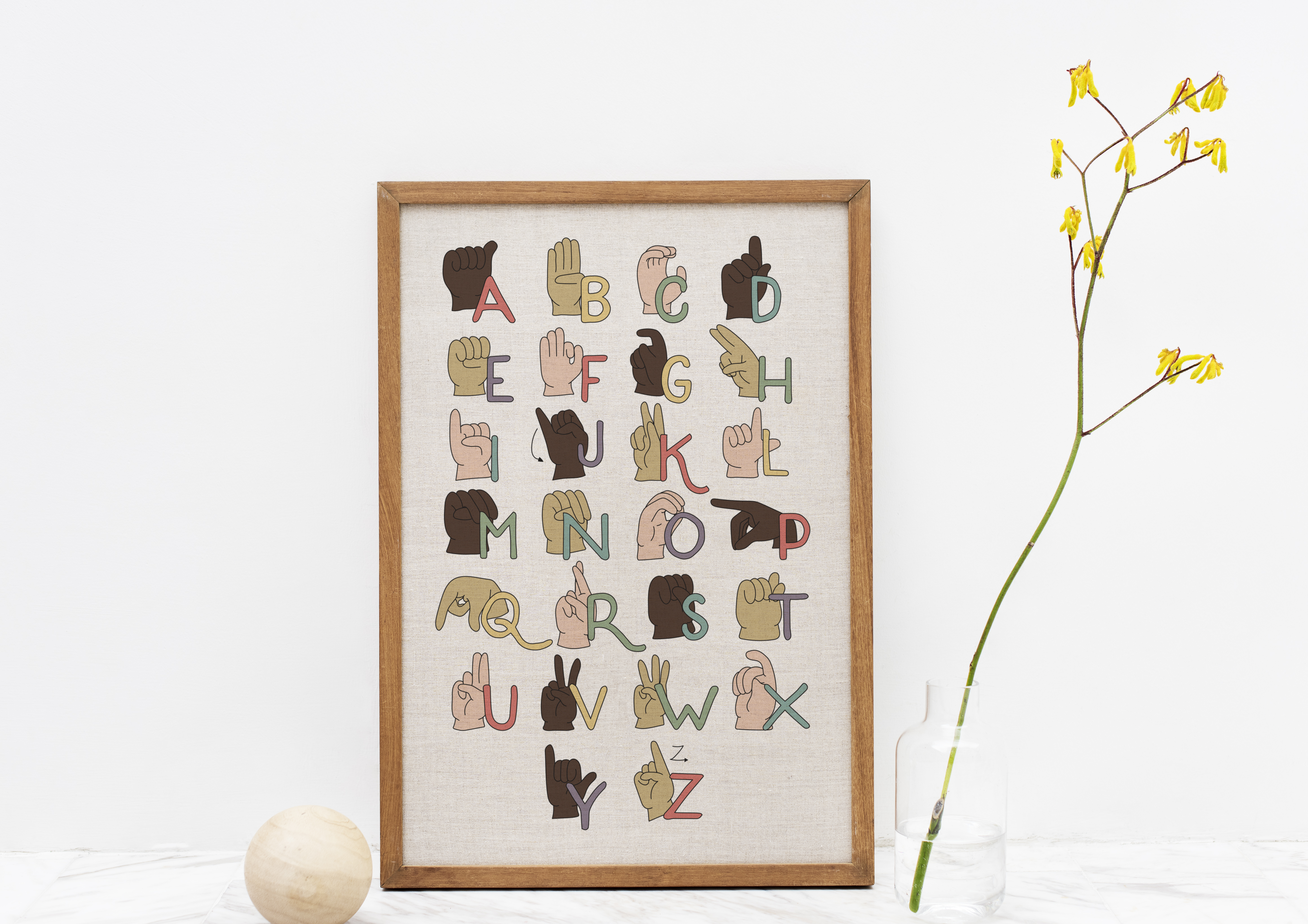 American Sign Language Poster