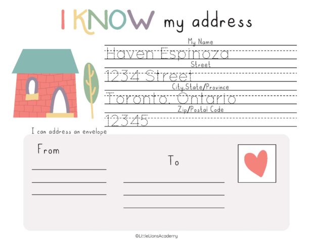 Editable Address Practice Activity - Image 3