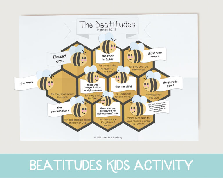 Beatitudes Kids Activity - Image 2