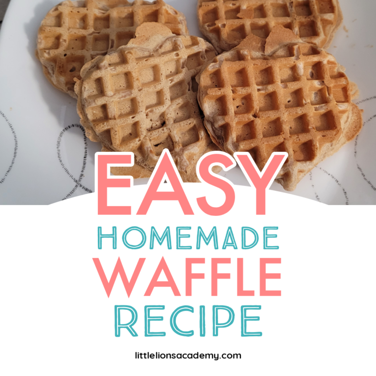 Easy Homemade Waffle Recipe